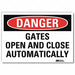 Danger Sign 10x14in Reflective Sheeting