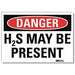 Danger Sign 7inx10in Reflective Sheeting