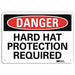 Danger Sign 7 in x 10 in Aluminum