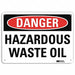 Danger Sign 10 in x 14 in Aluminum