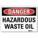 Danger Sign 5inx7in Reflective Sheeting