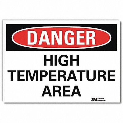 Danger Sign 5inx7in Reflective Sheeting