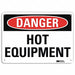 Danger Sign 10 in x 14 in Aluminum