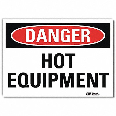 Danger Sign 7inx10in Reflective Sheeting