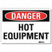 Danger Sign 7inx10in Reflective Sheeting
