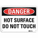 Danger Sign 10 inx14 in Aluminum
