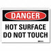 Danger Sign 7inx10in Reflective Sheeting