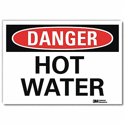 Danger Sign 5inx7in Reflective Sheeting