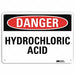 Danger Sign 10 inx14 in Aluminum
