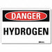 Danger Sign 5 in x 7 in Rflct Sheeting