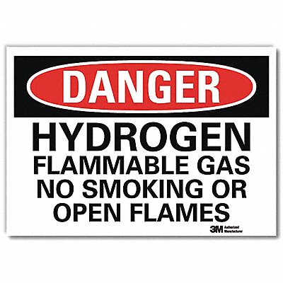 Danger Sign 10inx14in Reflctv Sheeting