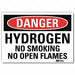 Danger Sign 7 in x 10 in Rflct Sheeting