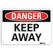 Danger Sign 10 inx14 in Aluminum