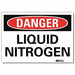 Danger Sign 7inx10in Reflective Sheeting