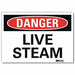 Danger Sign 5inx7in Reflective Sheeting