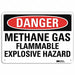 Danger Sign 10 in x 14 in Aluminum