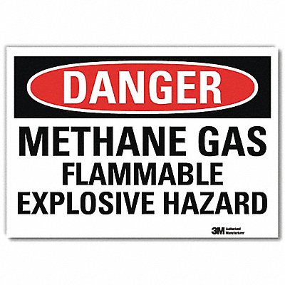Danger Sign 7inx10in Reflective Sheeting