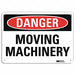 Danger Sign 10 inx14 in Aluminum