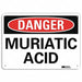 Danger Sign 7 inx10 in Plastic
