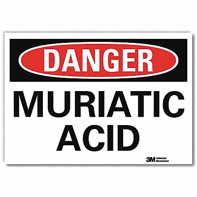 Danger Sign 7inx10in Reflective Sheeting