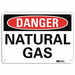 Danger Sign 10 in x 14 in Aluminum