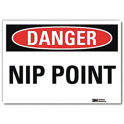 Danger Sign 5inx7in Reflective Sheeting