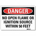 Danger Sign 7inx10in Reflective Sheeting