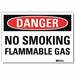 Danger Sign 5inx7in Reflective Sheeting