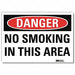 Danger Sign 5 in x 7 in Rflct Sheeting