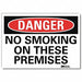 Danger Sign 7inx10in Reflective Sheeting