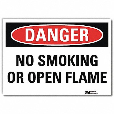 Danger Sign 7inx10in Reflective Sheeting