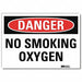 Danger Sign 7 in x 10 in Rflct Sheeting