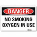 Danger Sign 10inx14in Reflctv Sheeting