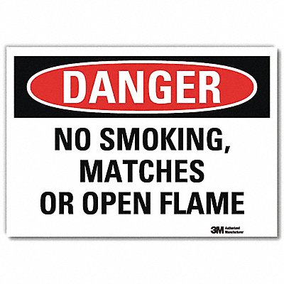 Danger Sign 10inx14in Reflctv Sheeting