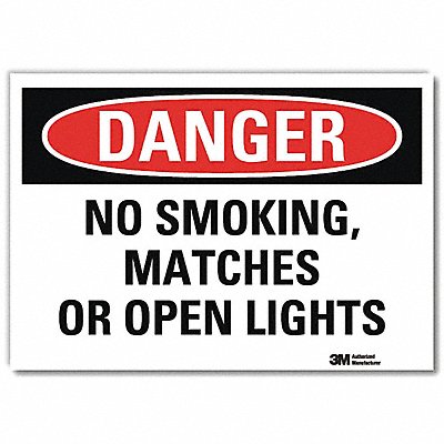 Danger Sign 10inx14in Reflctv Sheeting