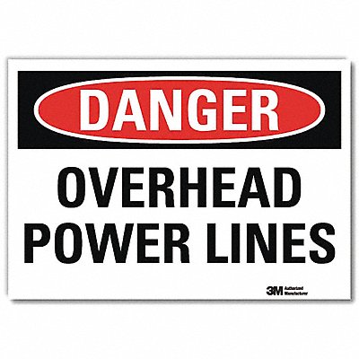 Danger Sign 10inx14in Reflctv Sheeting