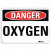 Danger Sign 10 inx14 in Aluminum