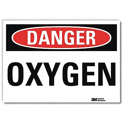 Danger Sign 7inx10in Reflective Sheeting