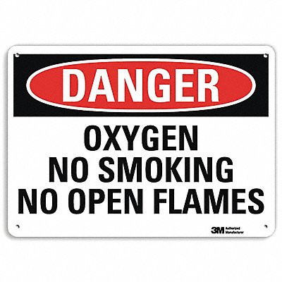 Danger Sign 7 inx10 in Plastic