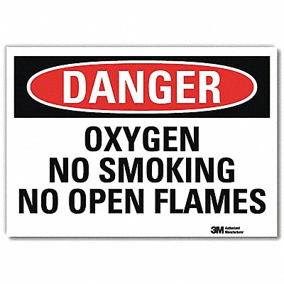 Danger Sign 10inx14in Reflctv Sheeting