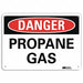 Danger Sign 10 in x 14 in Aluminum