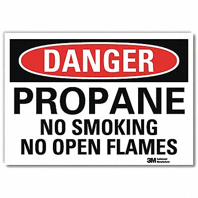 Danger Sign 10inx14in Reflctv Sheeting