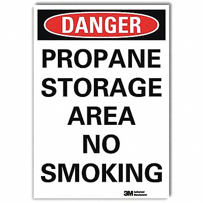 Danger Sign 14inx10in Reflctv Sheeting