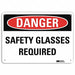 Danger Sign 10 in x 14 in Plastic