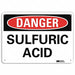 Danger Sign 10 in x 14 in Aluminum