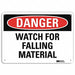 Danger Sign 7 in x 10 in Aluminum
