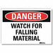 Danger Sign 5 in x 7 in Rflct Sheeting