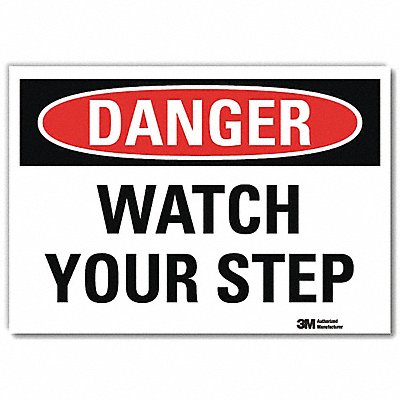 Danger Sign 7inx10in Reflective Sheeting