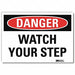 Danger Sign 7inx10in Reflective Sheeting
