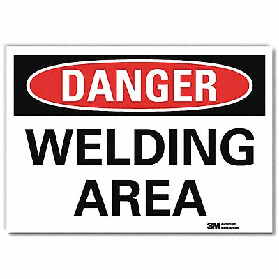 Danger Sign 7inx10in Reflective Sheeting